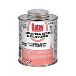 Oatey 30916 ABS Cement Opaque Liquid Medium Black 4 oz
