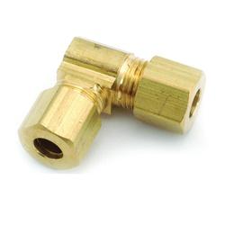 Anderson Metals 750065-04 Tube Union Elbow 1/4 in 90 deg Angle Brass 300