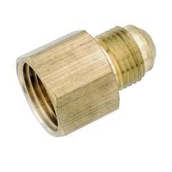 Anderson Metals 754046-0812 Tube Coupling 1/2 x 3/4 in Flare x FNPT Brass