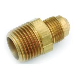 Anderson Metals 754048-0402 Connector 1/4 x 1/8 in Flare x MPT Brass
