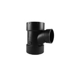 Charlotte Pipe ABS 00401 1400HA Sanitary Tee 3 in Run Hub Run Connection