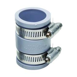 FERNCO P1056-100 Flexible Pipe Coupling 1 in PVC SCH 40 Schedule 4.3 psi