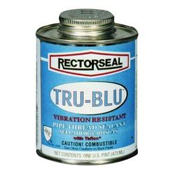 RECTORSEAL Tru-Blu 31631 Thread Sealant 0.25 pt Can Paste Blue