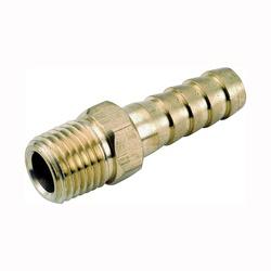 Anderson Metals 757001-0202 Hose Adapter 1/8 in Barb x MPT Brass