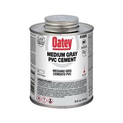 Oatey 30885 Cement 16 oz Liquid Gray