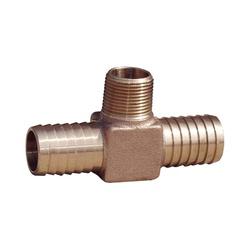 WATER SOURCE HT175NL Hydrant Tee 1 x 3/4 in Barb x MNPT Brass