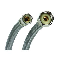 FLUIDMASTER B1F09 Water Supply Connector 3/8 x 1/2 in Compression x FIP