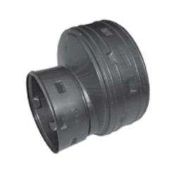 ADS 0614AA Reducing Coupling 6 x 4 in Slip Joint x Barb Polyethylene
