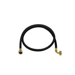 UDP WA6107106 Washing Machine Hose 3/8 in ID 6 ft L Female Rubber/Steel