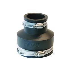 FERNCO P1056-315 Pipe Coupling 3 x 1-1/2 in PVC Black 4.3 psi Pressure