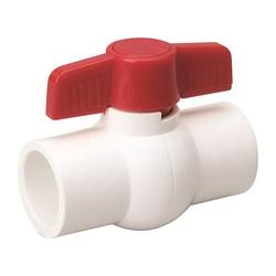 B and K ProLine 107-635 Ball Valve 1 in Connection Solvent Weld 150 psi