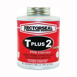 RECTORSEAL T Plus 2 23431 Thread Sealant 1 pt Can Paste White
