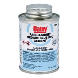 Oatey 30890 Solvent Cement 4 oz Can Liquid Blue