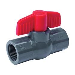 B and K 107-105 Ball Valve 1 in Connection FPT x FPT 150 psi Pressure PVC