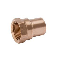 Streamline W 01264 Pipe Adapter 1 x 3/4 in Copper x FPT Copper 700 psi