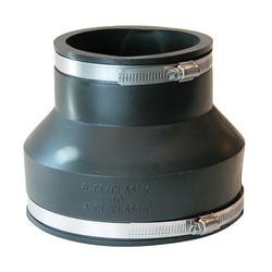 FERNCO 1056-64 Pipe Coupling 6 x 4 in 5-3/4 in L