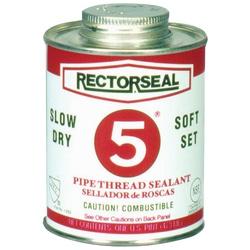 RECTORSEAL 25431 Thread Sealant 1 pt Can Paste Yellow