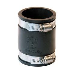 FERNCO 1056 1056-22 Flexible Pipe Coupling 2 in PVC 4.3 psi Pressure