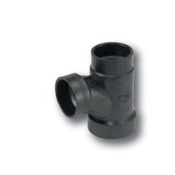 Lincoln 372126 Sanitary Tee 2 x 2 x 1-1/2 in Hub ABS