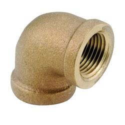 Anderson Metals 738100-08 Pipe Elbow 1/2 in FIP 90 deg Angle Brass