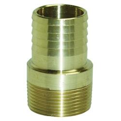 WATER SOURCE MA50NL Pipe Adapter 1/2 in MNPT x Barb Brass