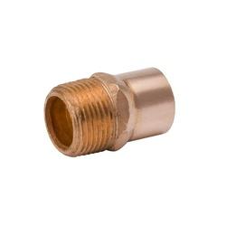 Streamline W 01125 Pipe Adapter 3/8 in Copper x MPT Copper 700 psi