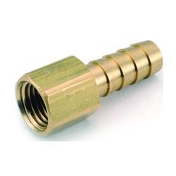Anderson Metals 757002-0808 Hose Adapter 1/2 in Barb x FPT Brass