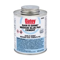 Oatey 30893 Solvent Cement 16 oz Can Liquid Blue