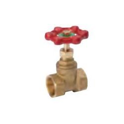B and K 100-455NL Gate Valve 1 in Connection C x C 200 psi Pressure Handle