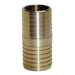 WATER SOURCE IC100NL Pipe Coupling 1 in Barb Brass