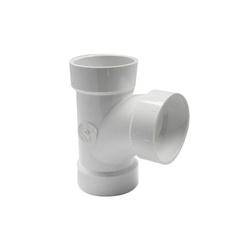 CANPLAS 192152L Sanitary Tee 2 in Hub PVC White