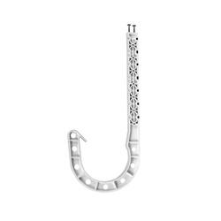 Oatey 33762 DWV J-Hook 3 in Opening ABS White