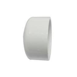 CANPLAS 193083S Pipe Cap 3 in Hub PVC White