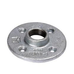 B and K 511-604HN Floor Flange 3/4 in FIPT 4-Bolt Hole Iron