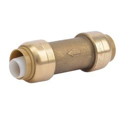 SharkBite U2008-0000LFA Check Valve 1/2 in Push-Fit 200 psi Pressure