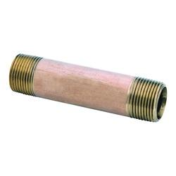 Anderson Metals 38300-0425 Pipe Nipple 1/4 in NPT Brass 870 psi