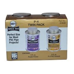 HARVEY 019530 Cement/Primer Pack Purple 4 oz Box
