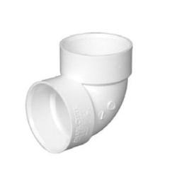 Charlotte Pipe PVC003310600HA Pipe Elbow 1-1/2 in Hub 90 deg Angle PVC