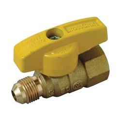 BrassCraft PSSL-12 Gas Ball Valve 3/8 x 1/2 in Connection Flared x FIP 5