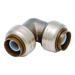 SharkBite U260LFA Tube Elbow 1 in 90 deg Angle Brass 200 psi Pressure