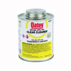 Oatey 30795 Pipe Cleaner Liquid Clear 16 oz Can