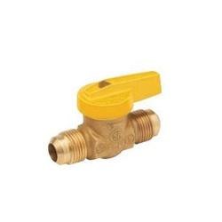 B and K 116-502 Gas Ball Valve 3/8 in Connection Flare 200 psi Pressure