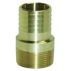 WATER SOURCE MA150NL Pipe Adapter 1-1/2 in MNPT x Barb Brass