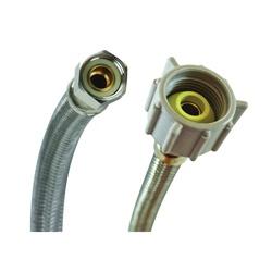 FLUIDMASTER B1T12 Toilet Connector 3/8 in Inlet Compression Inlet 7/8 in