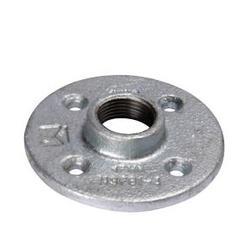 B and K 511-602HP Floor Flange 3/8 in FIPT 4-Bolt Hole Iron