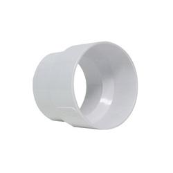 CANPLAS 193036 Sewer Pipe Adapter Coupling 4 x 3 in Hub PVC White