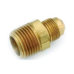 Anderson Metals 754048-0404 Connector 1/4 in Flare x MPT Brass