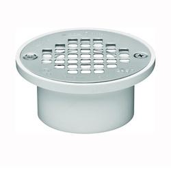Oatey 43579 Floor Drain PVC Body White