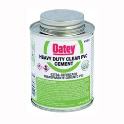 Oatey 30876 Solvent Cement 16 oz Can Liquid Clear