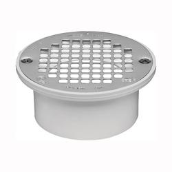 Oatey 43583 Floor Drain PVC Body White